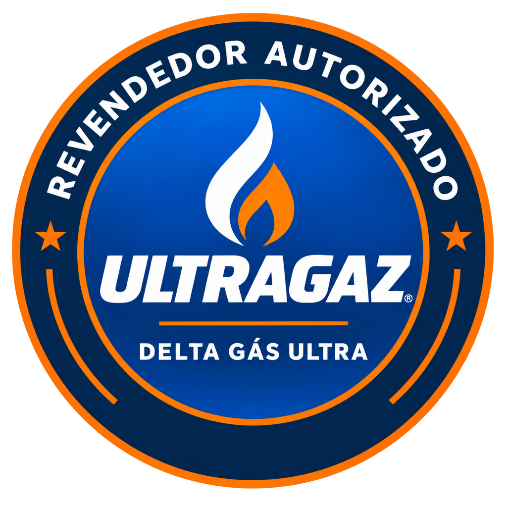 Selo de Revendedor Autorizado Ultragaz da Delta Gás Ultra